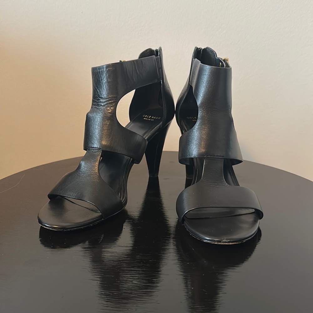 Cole Haan Women's Moama Dress Sandal, Black, Size 8.5